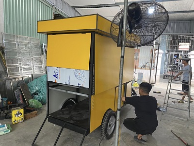 xưởng sản xuất xe điện ba bánh