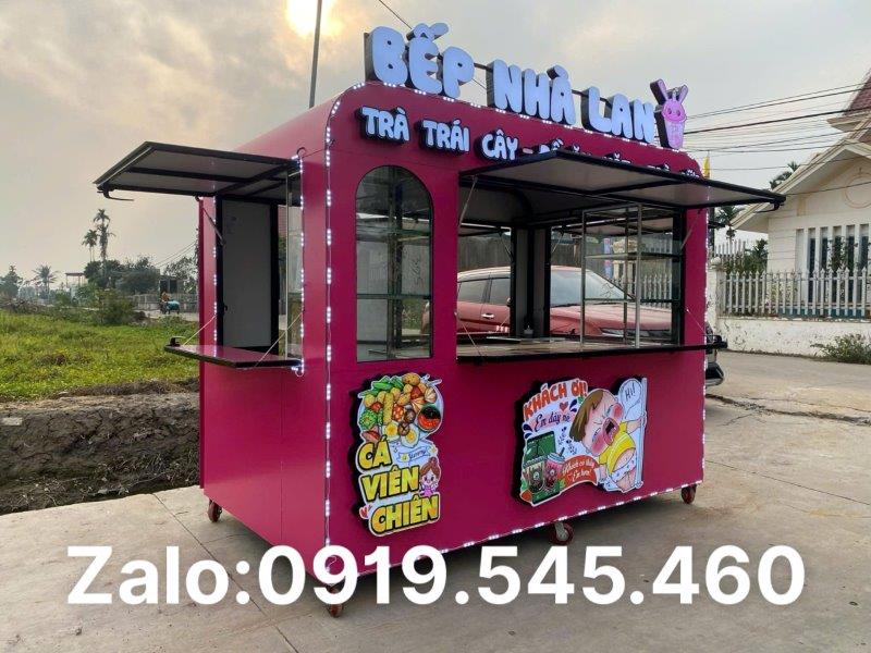kiot bán đồ ăn vặt