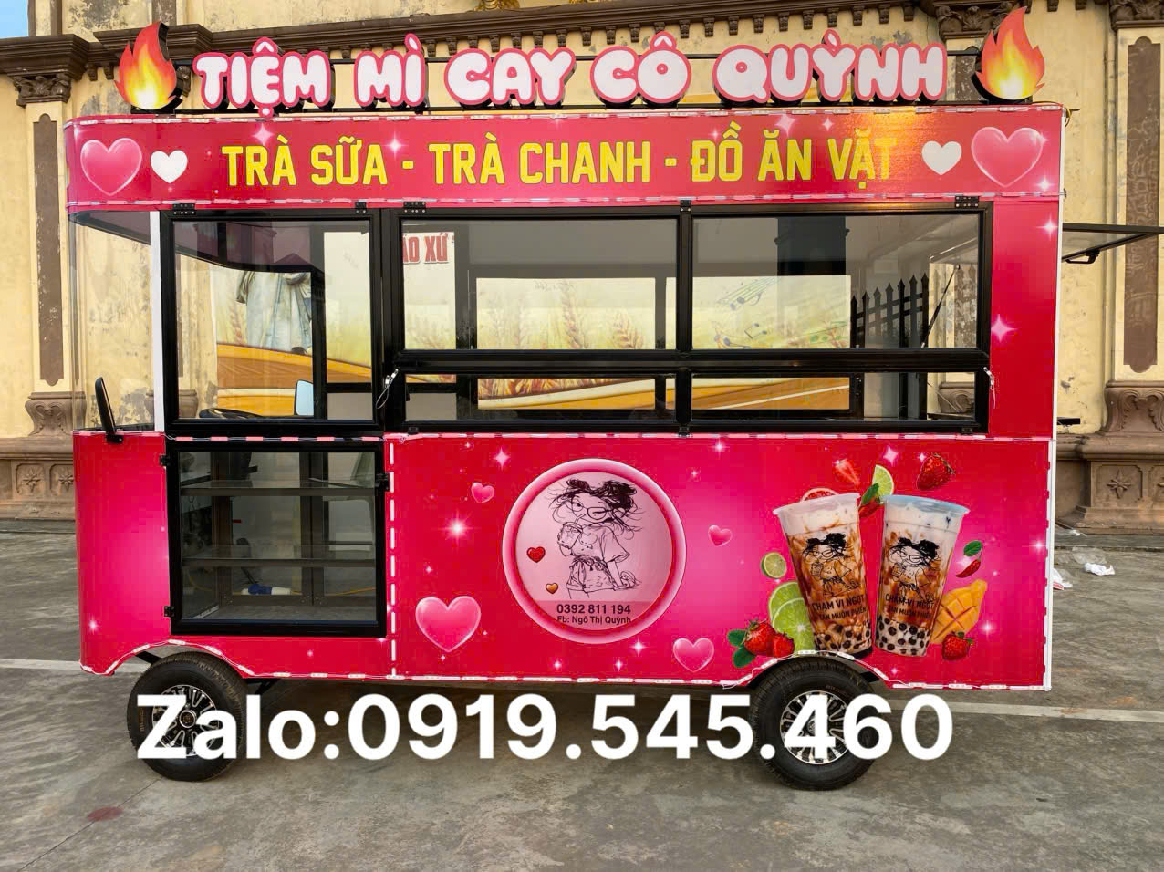 Xe Điện Bán Mì Cay Cô Quỳnh: Giải Pháp Kinh Doanh Lưu Động Tối Ưu & Thu Hút
