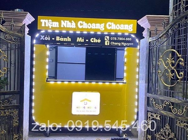 xe điện bán hàng